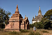 Old Bagan Myanmar. Shwe-gu-gyi temple. 